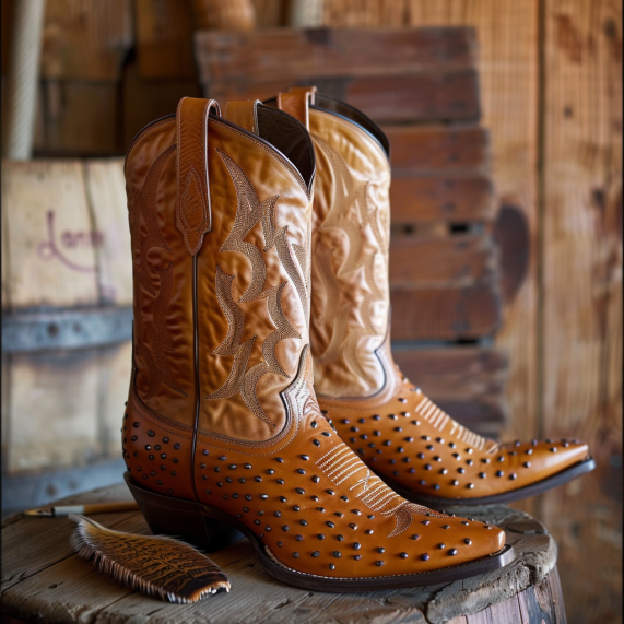 Larry Mahan Boots 11